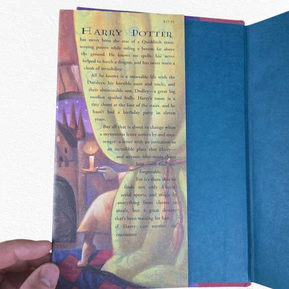 Harry Potter and the Sorcerer’s Stone First American Edition 27th Printing 1998 - Picture 5 of 8